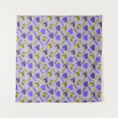 Valentinisches Muster Wandteppich (Vorderseite (Horizontal))