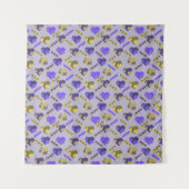 Valentinisches Muster Wandteppich (Vorderseite)