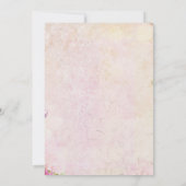 Valentinisches Party Einladung (Rückseite)