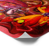 Valentinisches Regenbogenmagie Poster (Ecke)