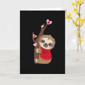 Valentinisches Schlampenherz Karte (Gelbe Blume)