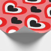 Valentinisches Wrapping Paper Geschenkpapier (Ecke)