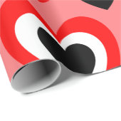 Valentinisches Wrapping Paper Geschenkpapier (Rolleneckpunkt)