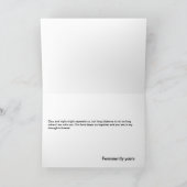 Valentinkarte Feiertagskarte (Innenseite)