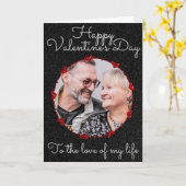 Valentinkarte für benutzerdefinierte Foto Glitzer Karte (Gelbe Blume)