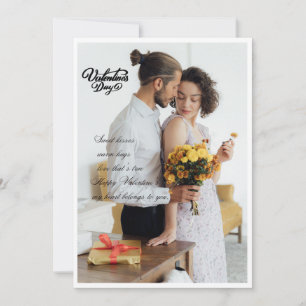 Valentinkarte für den süßen Umarmer Feiertagskarte