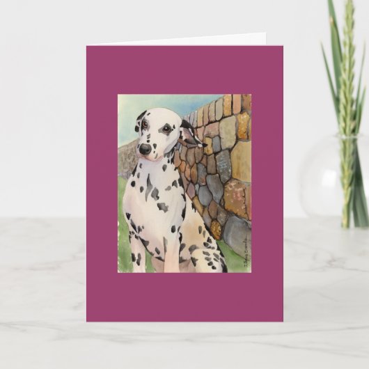 Valentinkarte für Hunde Feiertagskarte (Vorderseite)