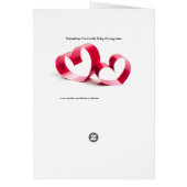 Valentinkarte mit Baby Orangutan (Hinten)