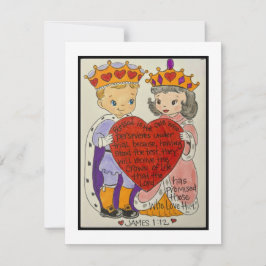 Valentinkarte Mitteilungskarte