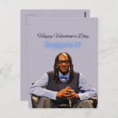 Valentinkarte, Snoop Dogg Postkarte (Vorne/Hinten)