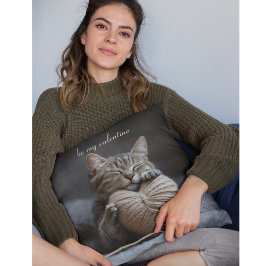 Valentinkatze Kissen