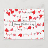 Valentinlicht Postkarte (Vorderseite)