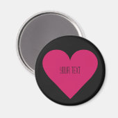 Valentinmagnet im Roten Herzen Magnet (Vorderseite/Rückseite)