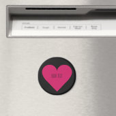 Valentinmagnet im Roten Herzen Magnet (In Situ (Geschirrspüler))
