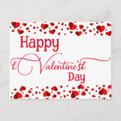 Valentinmassage Postkarte (Vorderseite)