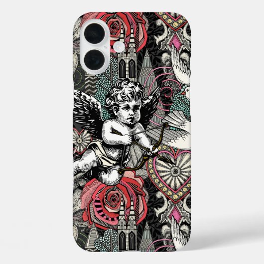 Valentinmaximalismus im Dunkeln Case-Mate iPhone Hülle (Rückseite)