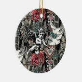 Valentinmaximalismus im Dunkeln Keramik Ornament (Rechts)