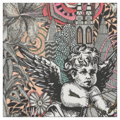 Valentinmaximalismus Stoff (Nahaufnahme)