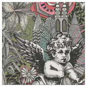 Valentinmaximalismus Stoff (Nahaufnahme)