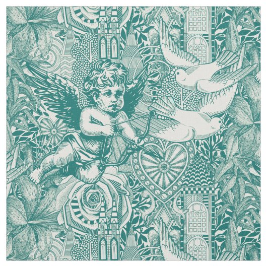 Valentinmaximalismus veridische Perle Stoff (Muster)