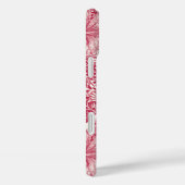 Valentinmaximalismus viva magenta halbe Perle Case-Mate iPhone Hülle (Rückseite / Rechts)