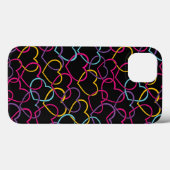 Valentinmuster mit Farbherzen Case-Mate iPhone Hülle (Rückseite (Horizontal))