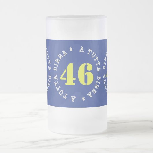 VALENTINO A TUTTA BIRRA - CARAFFA - MATTGLAS BIERGLAS (Mittel)