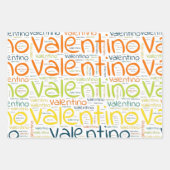 Valentino Geschenkpapier Set (Vorderseite 2)
