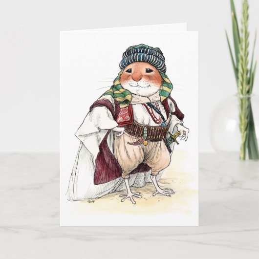 Valentino Mouse Grußkarte Karte (Vorderseite)