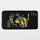 Valentino Rossi iPhone Case (Rückseite (Horizontal))