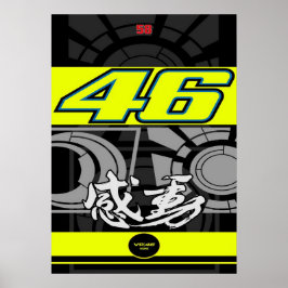 valentino rossi, moto gp legend,    the doctor 46, poster