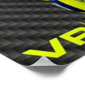 valentino rossi, moto gp legend, the doctor 46, poster (Ecke)