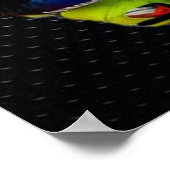 valentino rossi, moto gp legend, the doctor 46, poster (Ecke)