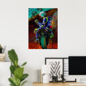 valentino rossi, moto gp legend, the doctor 46, poster (Heimbüro)