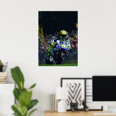 valentino rossi, moto gp legend, the doctor 46, poster (Heimbüro)
