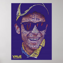 Valentino Rossi, Moto GP Legende, The Doctor 46, Poster