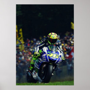 Valentino Rossi, Moto GP Legende, The Doctor 46, Poster