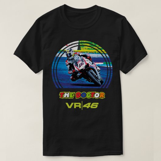 Valentino Rossi Motorrad GP T-Shirt (Design vorne)