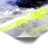 Valentino Rossi Poster (Ecke)