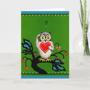 Valentinowl Karte