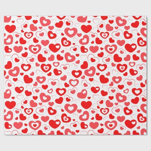 Valentinpapier Geschenkpapier (Flach)