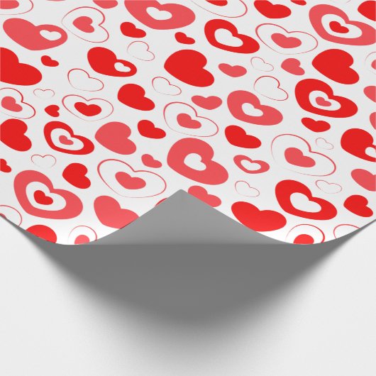 Valentinpapier Geschenkpapier (Ecke)