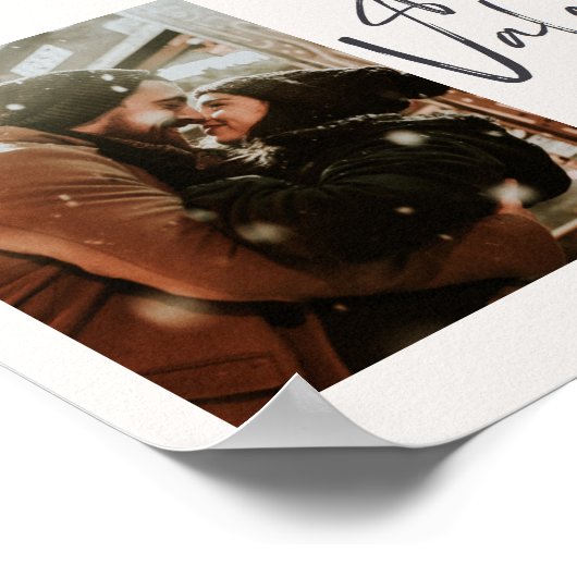 Valentinplakat Poster (Ecke)