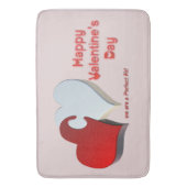 Valentinpuzzle Badematte (Vorderseite Vertikal)
