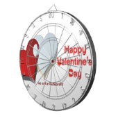 Valentinpuzzle Dartscheibe (Vorderseite rechts)
