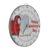 Valentinpuzzle Dartscheibe (Vorderseite Links)