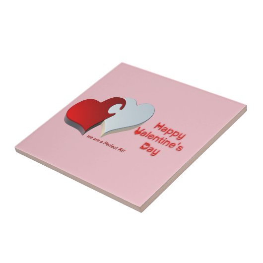 Valentinpuzzle Fliese (Seite)