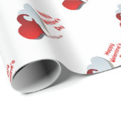 Valentinpuzzle Geschenkpapier (Rolleneckpunkt)