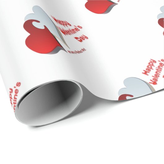 Valentinpuzzle Geschenkpapier (Rolleneckpunkt)