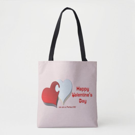 Valentinpuzzle Tasche (Vorderseite)